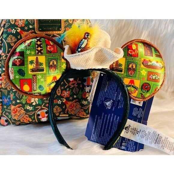 Disney The Main Attraction Ear Headband - Mickey Mouse - Enchanted Tiki Room - Picture 9 of 10